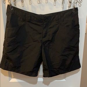 North Face black shorts